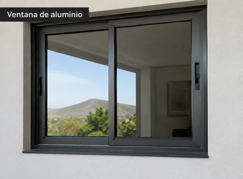 Ventana de aluminio