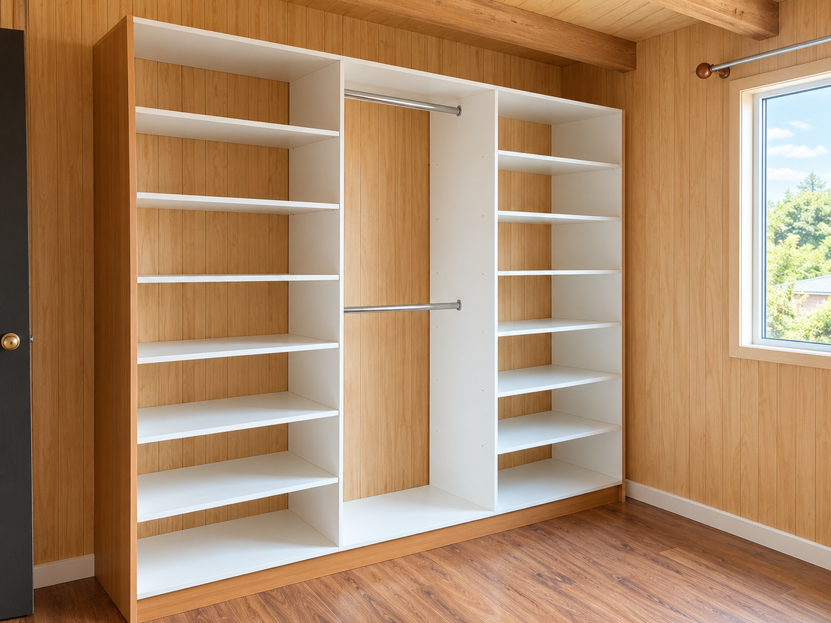 Closet a medida fabricado por Amuebla