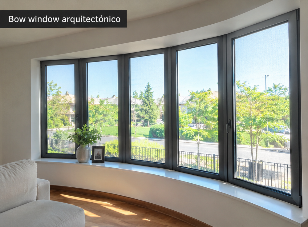 Bow window arquitectónico